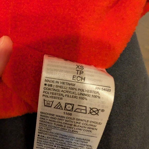 Old Navy Bold Orange Vest - Picture 4 of 4